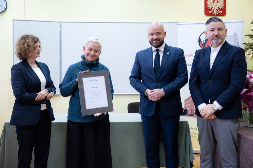 Wręczenie dyplomów dyrektorom placówek oświatowych, 10.01.2024